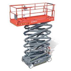 Plataforma eléctrica con tijeras de elevación SJ 4740